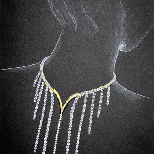 back necklace design