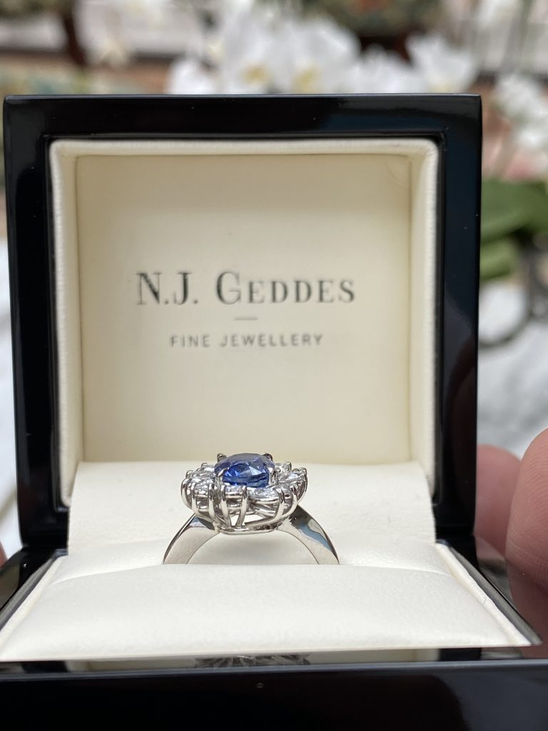 Hand Made in England. Exceptional rings by N J Geddes