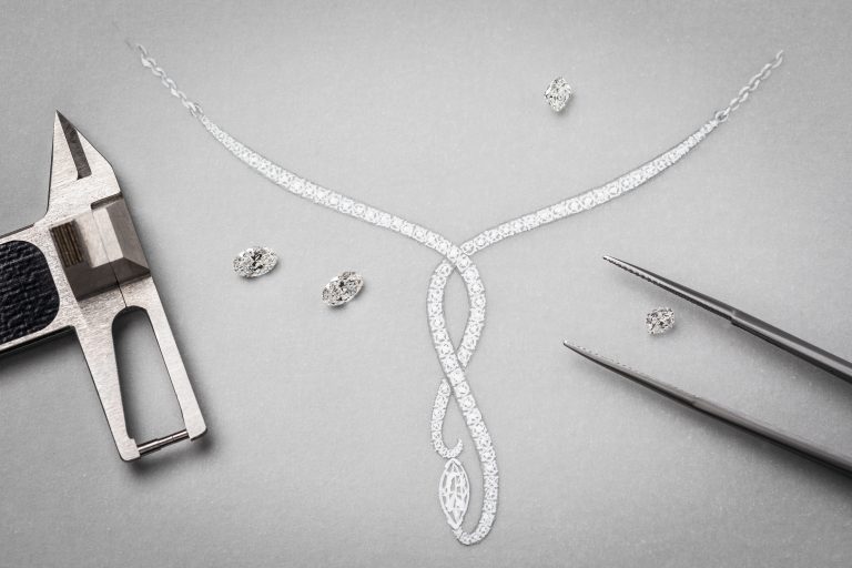 N J Geddes symphony gouache jewellery artwork